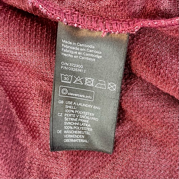 H&M Fuzzy Maroon Jacket - Picture 5 of 6